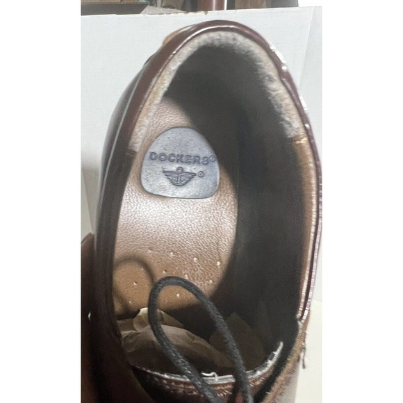 Dockers Mens Dress Cap‎ Toe Oxford Shoe Size 13 Med Brown 90-2219 - Picture 4 of 7